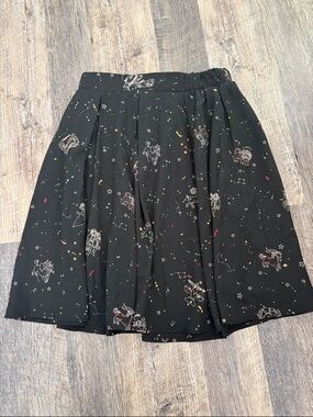 ModCloth Astrological Signs Printed A-Line Skirt - Women's